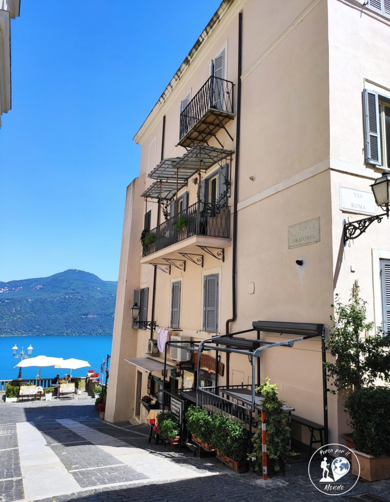 Vista Lago di Albano dalla Pizza di Castel Gandolfo