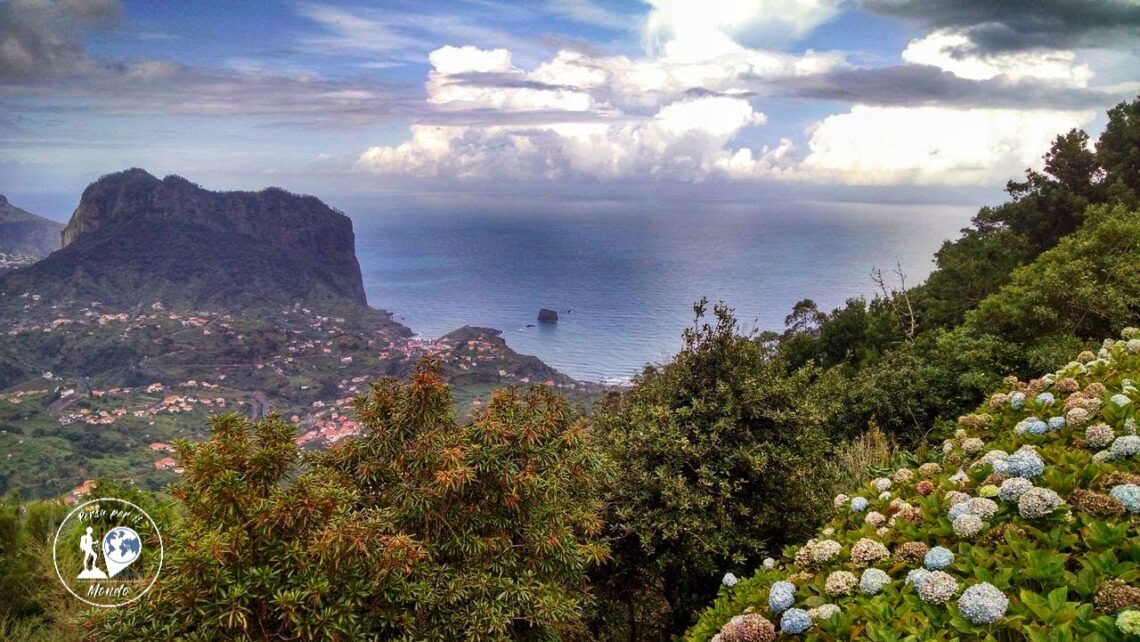 Panorama mare monti di Madeira