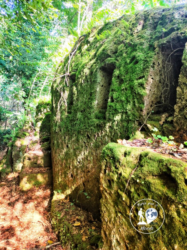 Necropoli etrusca lungo la via cava di San Rocco a Sorano