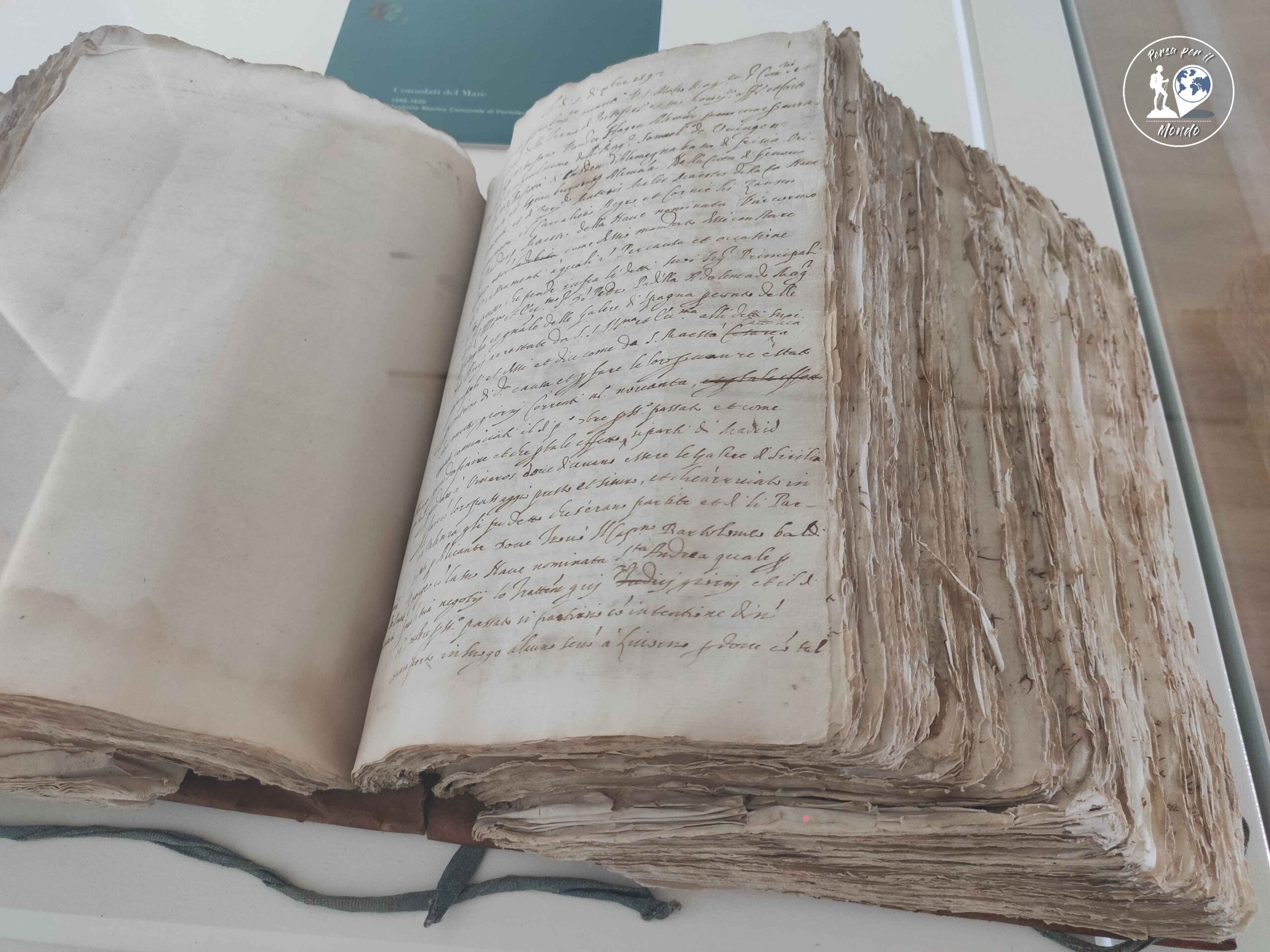 Consolato del Mare: Antico libro degli archivi di Portoferraio